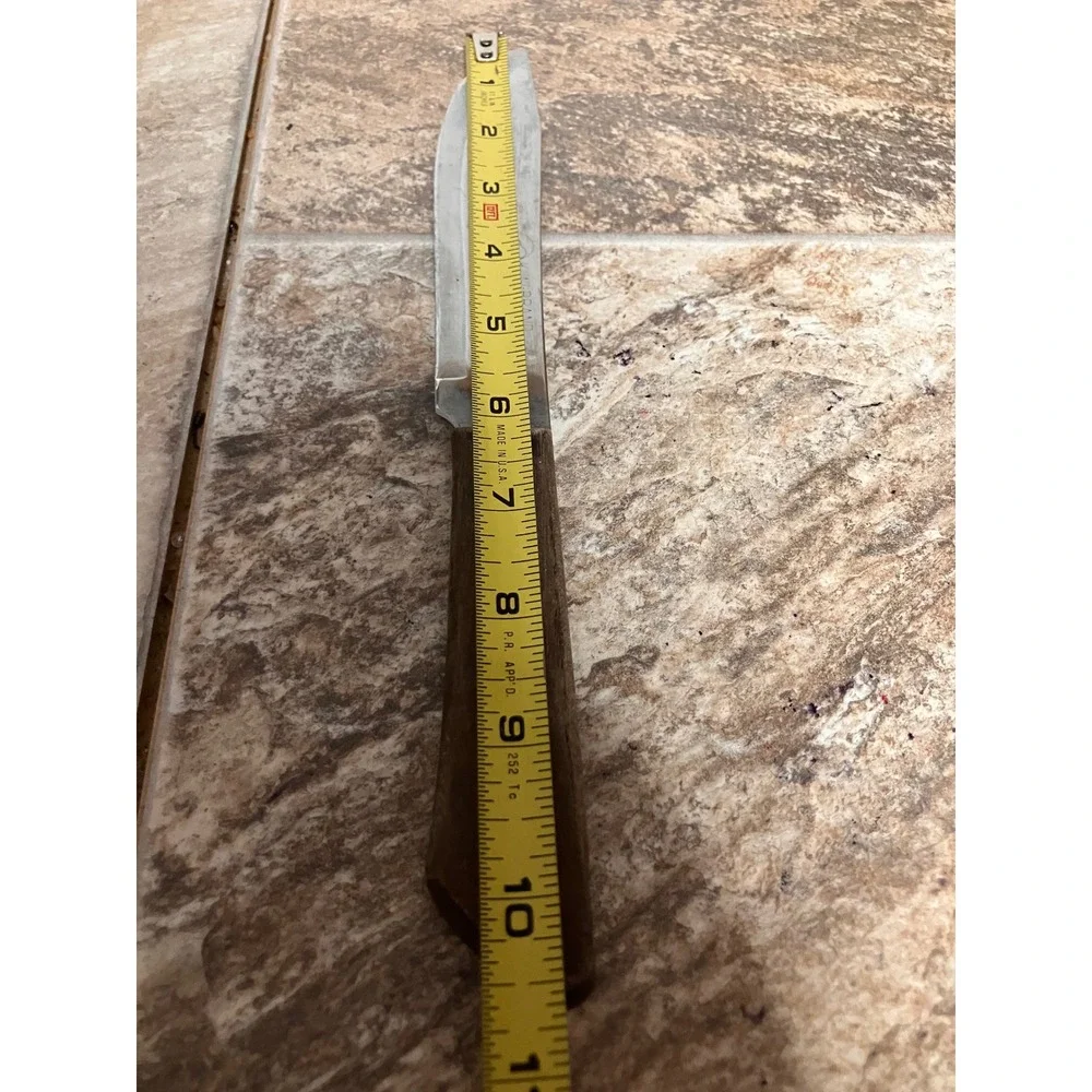 Kiwi Brand Stainless Steel Paring Knife Wood Handle 10